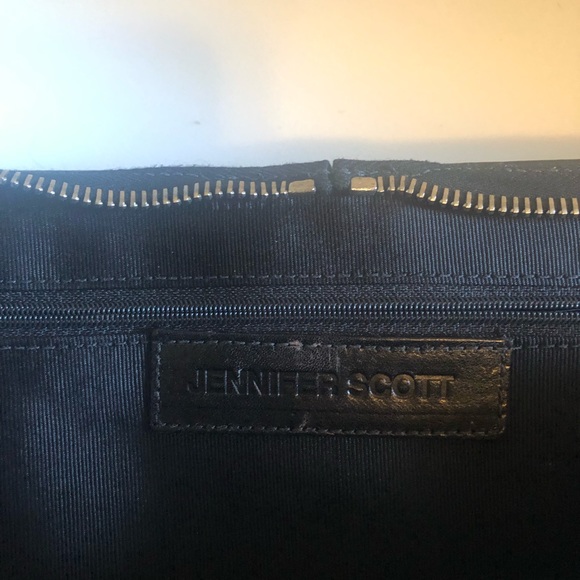 Jennifer Scott Leather Clutch/Wallet - Picture 4 of 8